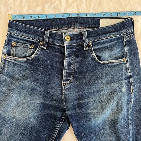 Rag & Bone STANDARD ISSUE Slim Straight Leg Jeans Size 30 / Fit 3 - Athletic - Picture 12 of 15